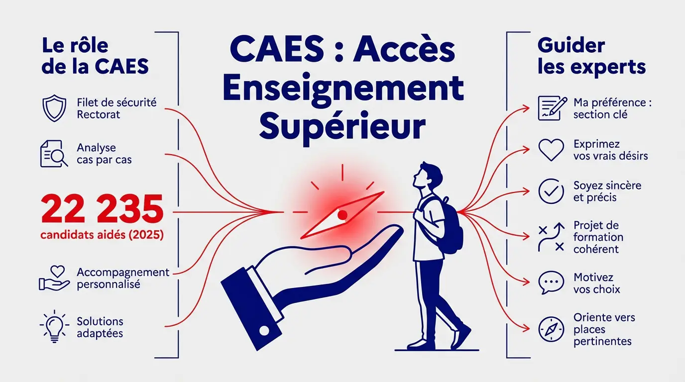 Accompagnement personnalisé de la CAES pour les étudiants sans vœux