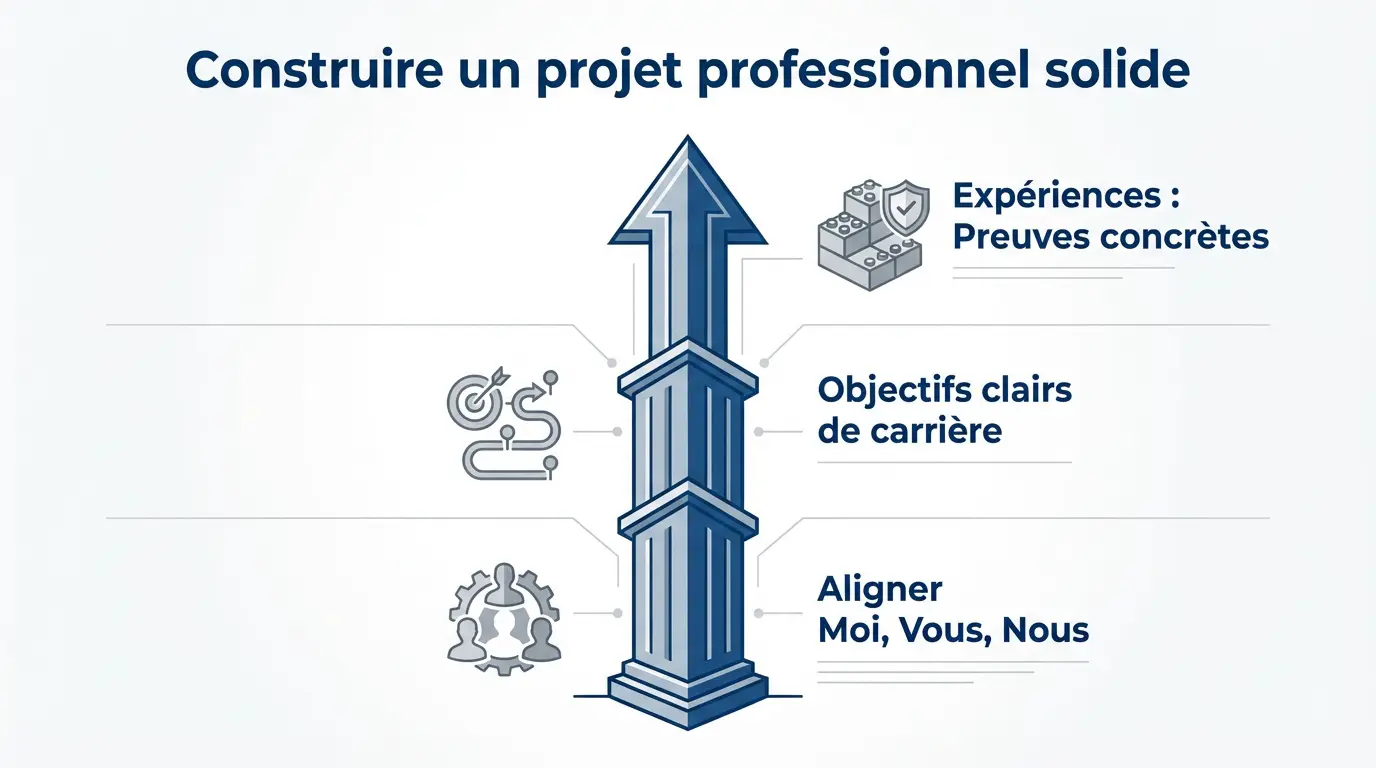 Conseils pour bâtir un projet professionnel cohérent dans une lettre de motivation Master