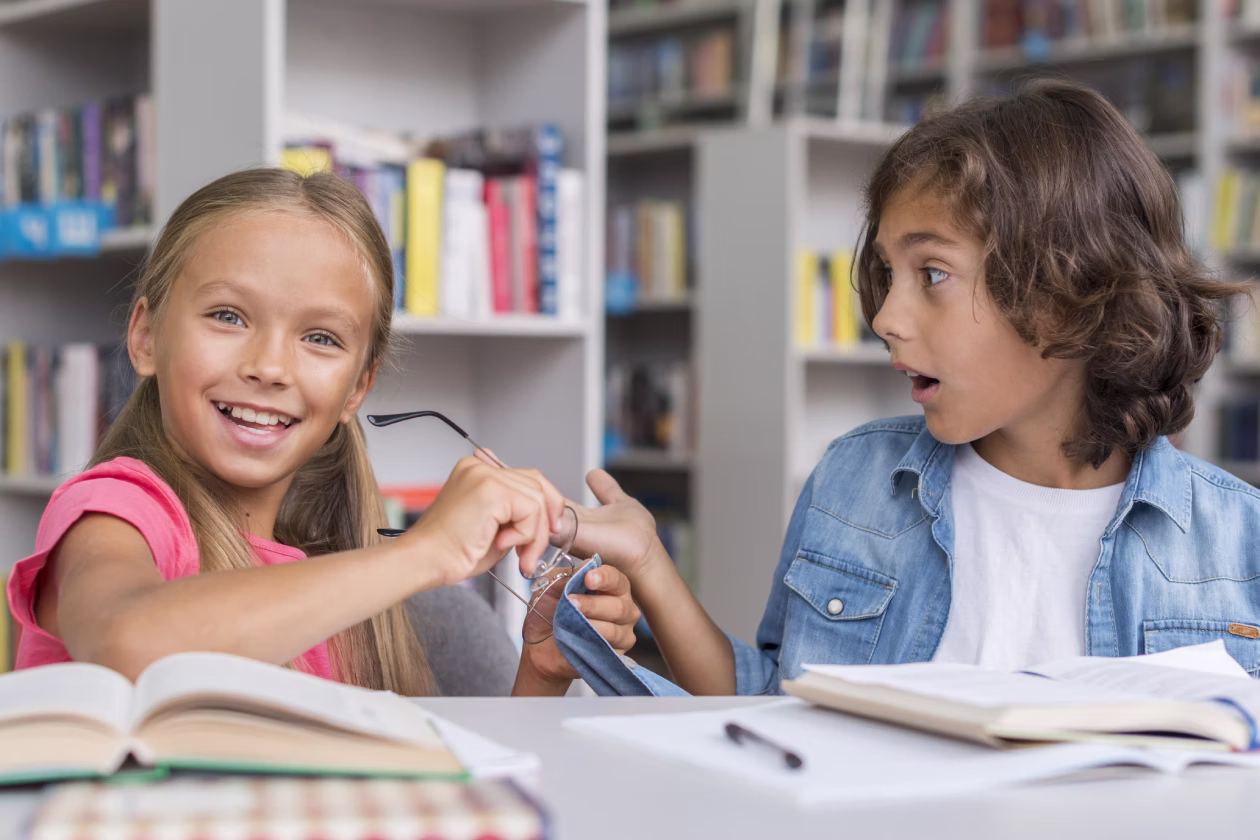 Eleves du collège en cours