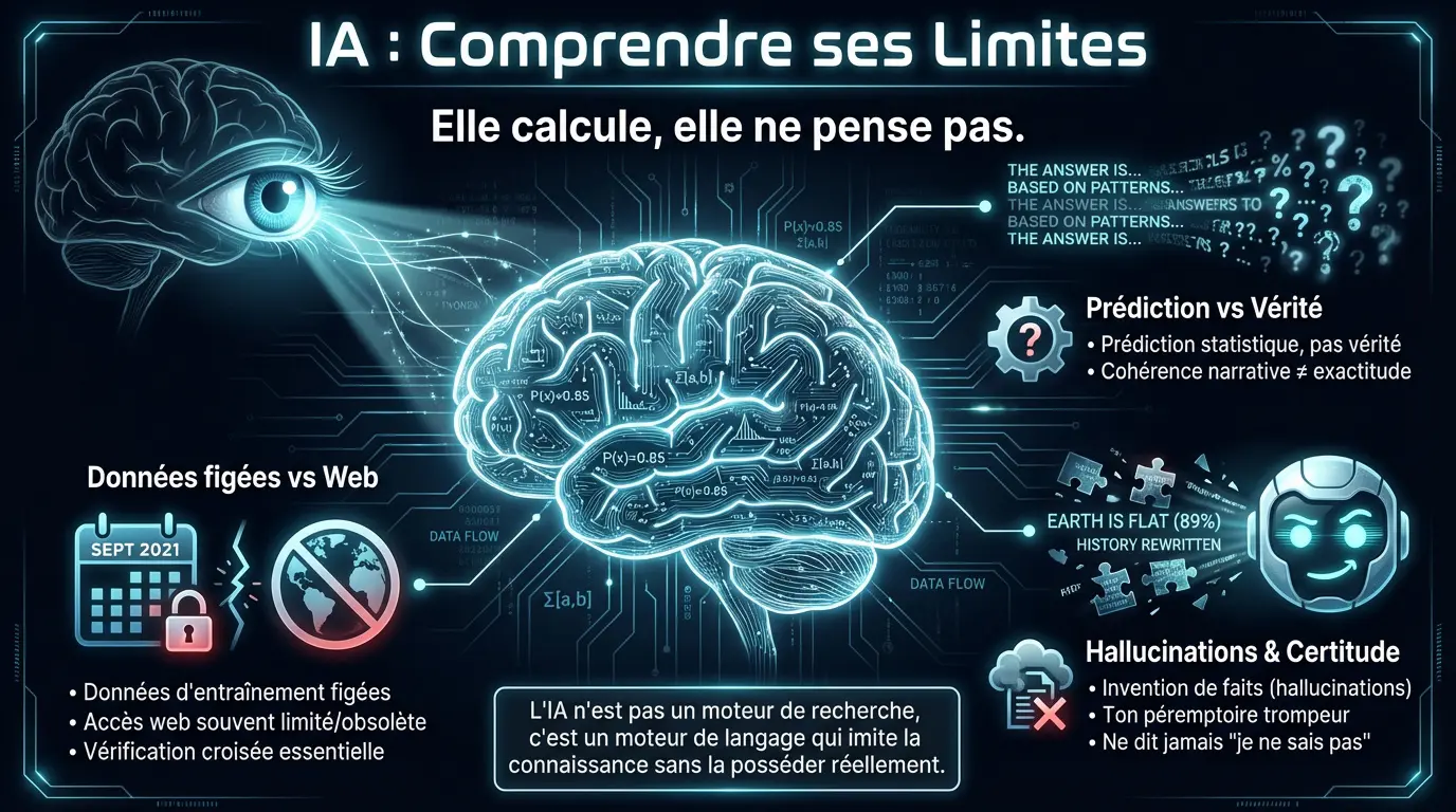 Comprendre les limites techniques de l'intelligence artificielle pour exercer son jugement