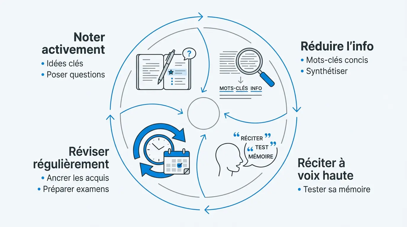 Infographie sur le cycle N4R