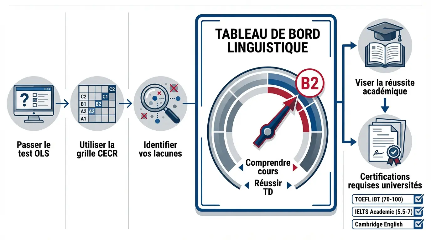 Parcours linguistique Erasmus et objectifs de niveau B2